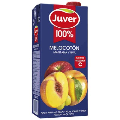 Z.MELOCOTON BRICK 100% JUVER 1 L