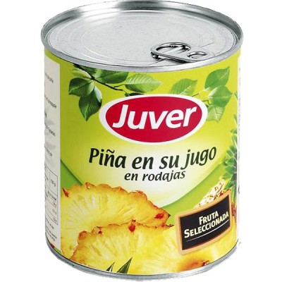 CONS. PIÑA RODAJA 12X1KG JUVER