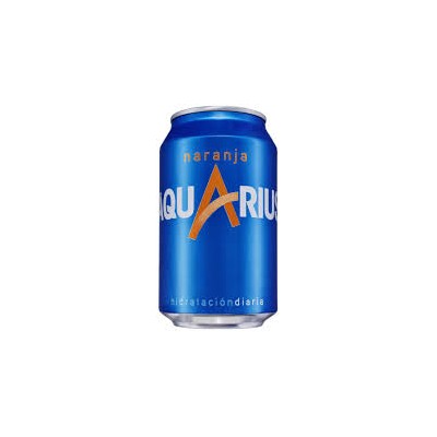 REF. AQUARIUS-NARANJA LATA 33 CL