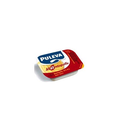 MANTEQUILLA 8 GR PULEVA (100 UNID)