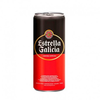 CERV. ESTRELLA GALICIA LATA 33CL.