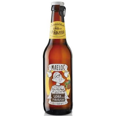 SIDRA MAELOC PERA PIÑA 33CL 24 UND
